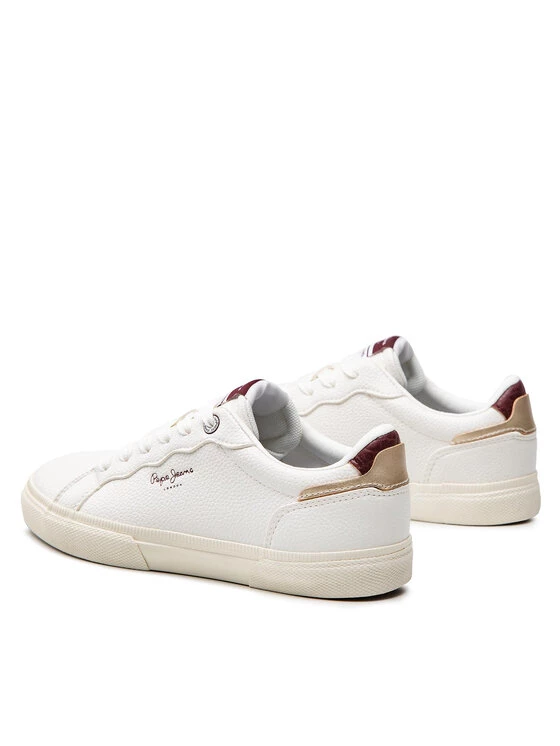 Pepe Jeans Γυναίκες Κλειστά Παπούτσια Πάνινα παπούτσια Kenton Basic PLS31409 Λευκό 3 Pepe Jeans Γυναίκες Κλειστά Παπούτσια Πάνινα παπούτσια Kenton Basic PLS31409 Λευκό - Image 3