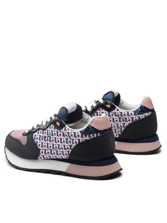 Pepe Jeans Γυναίκες Αθλητικά Dover Brand PLS31359 Σκούρο μπλε 3 Pepe Jeans Γυναίκες Αθλητικά Dover Brand PLS31359 Σκούρο μπλε - Image 3