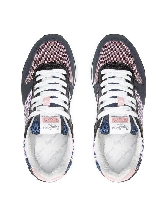 Pepe Jeans Γυναίκες Αθλητικά Dover Brand PLS31359 Σκούρο μπλε 5 Pepe Jeans Γυναίκες Αθλητικά Dover Brand PLS31359 Σκούρο μπλε - Image 5