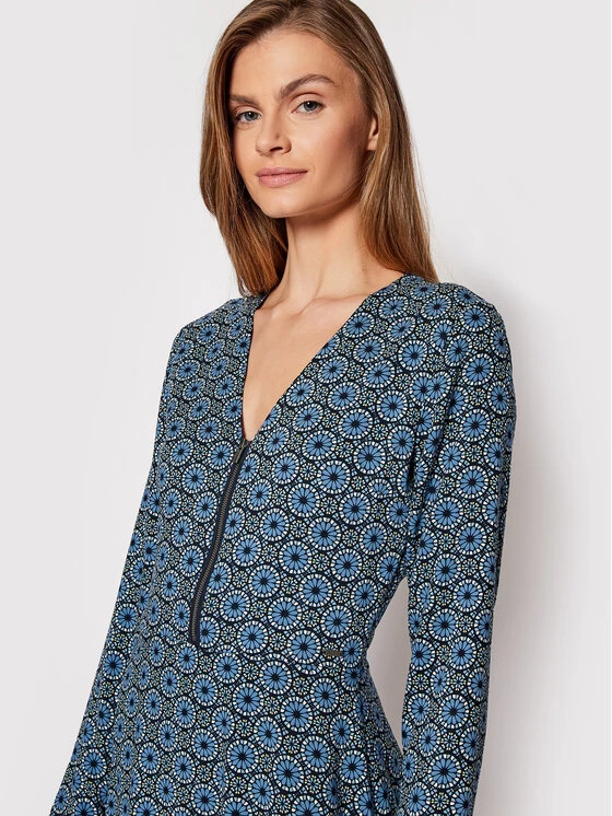 Pepe Jeans Γυναίκες Καθημερινά Φορέματα Φόρεμα καθημερινό Jasmine PL952997 Μπλε Regular Fit 4 Pepe Jeans Γυναίκες Καθημερινά Φορέματα Φόρεμα καθημερινό Jasmine PL952997 Μπλε Regular Fit - Image 4