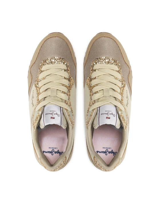 Pepe Jeans Γυναίκες Αθλητικά London W Queen PLS31379 Μπεζ 5 Pepe Jeans Γυναίκες Αθλητικά London W Queen PLS31379 Μπεζ - Image 5