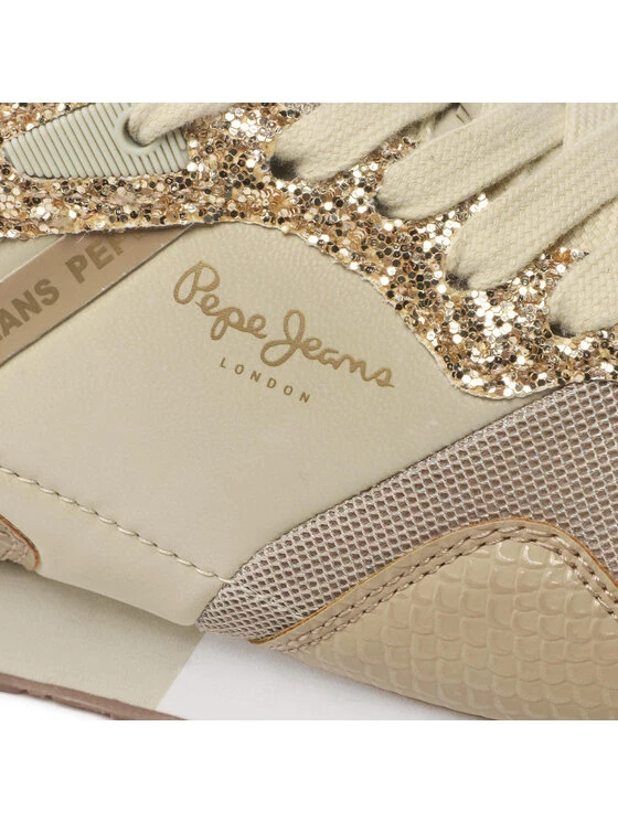 Pepe Jeans Γυναίκες Αθλητικά London W Queen PLS31379 Μπεζ 6 Pepe Jeans Γυναίκες Αθλητικά London W Queen PLS31379 Μπεζ - Image 6