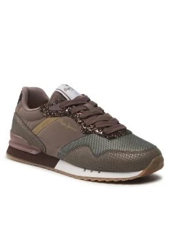 Pepe Jeans Γυναίκες Αθλητικά London W Queen PLS31379 Καφέ