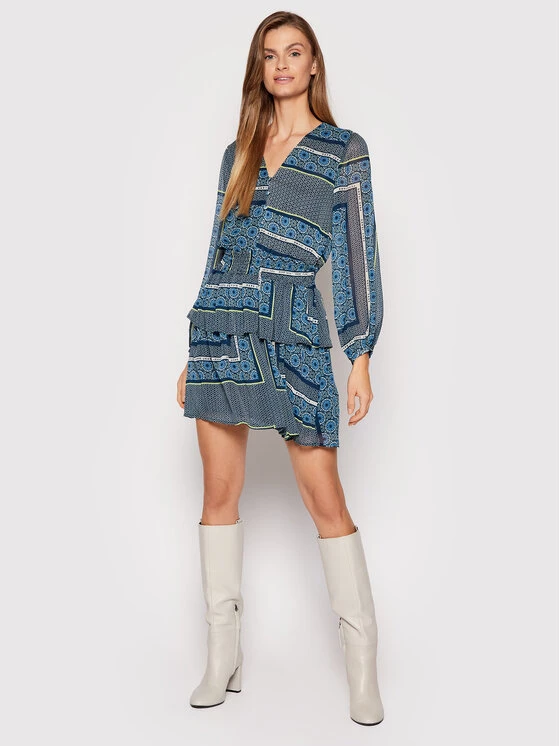 Pepe Jeans Γυναίκες Καθημερινά Φορέματα Φόρεμα καθημερινό Megan PL953001 Μπλε Regular Fit 2 Pepe Jeans Γυναίκες Καθημερινά Φορέματα Φόρεμα καθημερινό Megan PL953001 Μπλε Regular Fit - Image 2