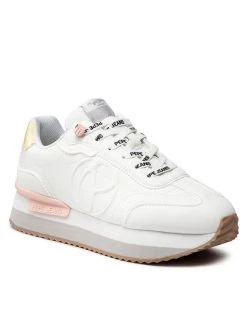 Pepe Jeans Γυναίκες Αθλητικά Rusper Grace PLS31364 Λευκό