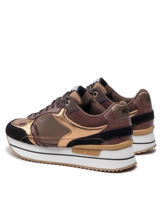 Pepe Jeans Γυναίκες Αθλητικά Rusper Gala PLS31363 Καφέ 3 Pepe Jeans Γυναίκες Αθλητικά Rusper Gala PLS31363 Καφέ - Image 3