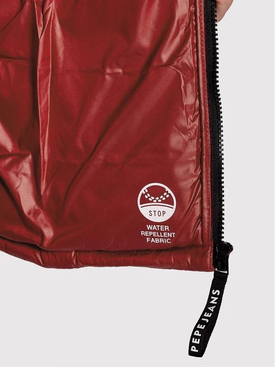 Pepe Jeans Γυναίκες Γιλέκα Γιλέκο Anna PL402093 Κόκκινο Regular Fit 5 Pepe Jeans Γυναίκες Γιλέκα Γιλέκο Anna PL402093 Κόκκινο Regular Fit - Image 5