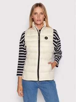 Pepe Jeans Γυναίκες Γιλέκα Γιλέκο Anna PL402093 Μπεζ Regular Fit