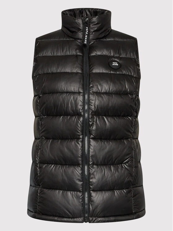 Pepe Jeans Γυναίκες Γιλέκα Γιλέκο Anna PL402093 Μαύρο Regular Fit 6 Pepe Jeans Γυναίκες Γιλέκα Γιλέκο Anna PL402093 Μαύρο Regular Fit - Image 6