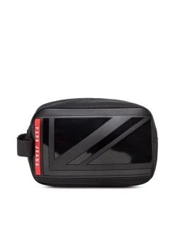 Pepe Jeans Γυναίκες Νεσεσέρ Τσαντάκι καλλυντικών Slider Bag PM030676 Μαύρο