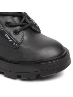 Pepe Jeans Γυναίκες Biker Μποτάκια Μποτάκια Soda Rub W PLS50473 Μαύρο -Pepe Jeans Κατάστημα unnamed file 2063