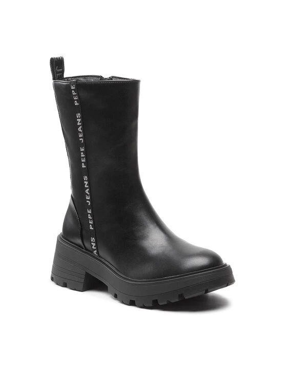 Pepe Jeans Γυναίκες Biker Μποτάκια Μποτάκια Soda Bass W PLS50472 Μαύρο 1 Pepe Jeans Γυναίκες Biker Μποτάκια Μποτάκια Soda Bass W PLS50472 Μαύρο