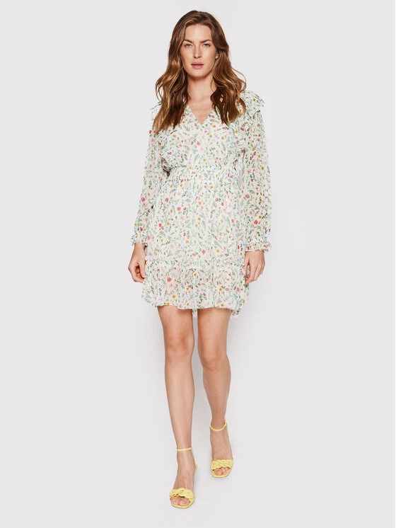 Pepe Jeans Γυναίκες Καλοκαιρινά Φορέματα Φόρεμα καλοκαιρινό Dina PL953098 Μπεζ Regular Fit 2 Pepe Jeans Γυναίκες Καλοκαιρινά Φορέματα Φόρεμα καλοκαιρινό Dina PL953098 Μπεζ Regular Fit - Image 2