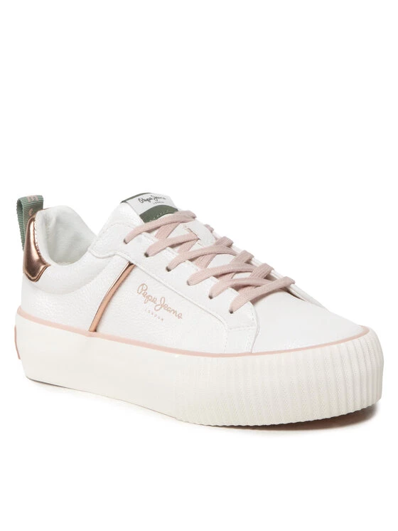 Pepe Jeans Γυναίκες Αθλητικά Ottis W Cool PLS31411 Λευκό 1 Pepe Jeans Γυναίκες Αθλητικά Ottis W Cool PLS31411 Λευκό