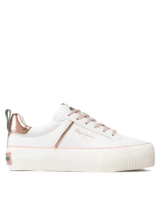 Pepe Jeans Γυναίκες Αθλητικά Ottis W Cool PLS31411 Λευκό 2 Pepe Jeans Γυναίκες Αθλητικά Ottis W Cool PLS31411 Λευκό - Image 2