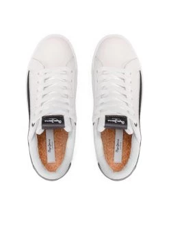 Pepe Jeans Γυναίκες Αθλητικά Adams Brand PLS31402 Λευκό -Pepe Jeans Κατάστημα unnamed file 2151