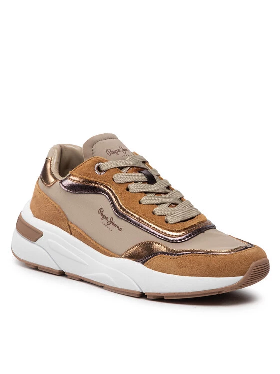 Pepe Jeans Γυναίκες Αθλητικά Arrow Pop PLS31399 Μπεζ 1 Pepe Jeans Γυναίκες Αθλητικά Arrow Pop PLS31399 Μπεζ