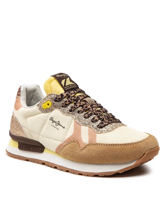 Pepe Jeans Γυναίκες Αθλητικά Britt Print Wild W PLS31388 Μπεζ 1 Pepe Jeans Γυναίκες Αθλητικά Britt Print Wild W PLS31388 Μπεζ