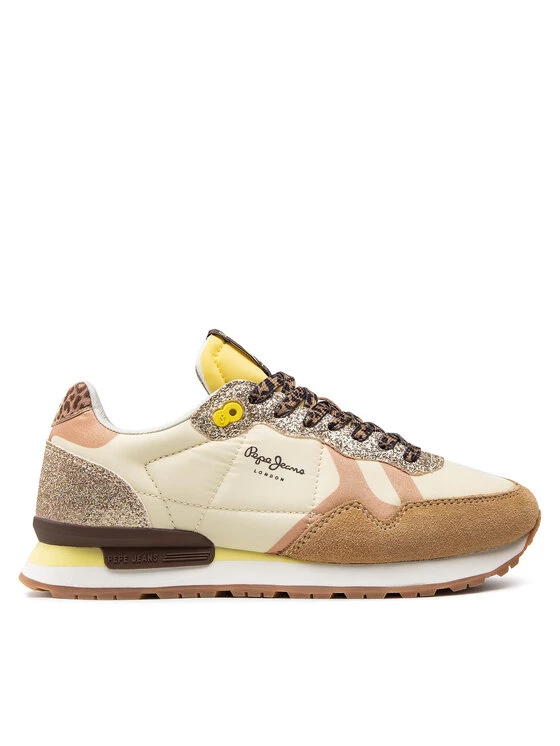 Pepe Jeans Γυναίκες Αθλητικά Britt Print Wild W PLS31388 Μπεζ 2 Pepe Jeans Γυναίκες Αθλητικά Britt Print Wild W PLS31388 Μπεζ - Image 2