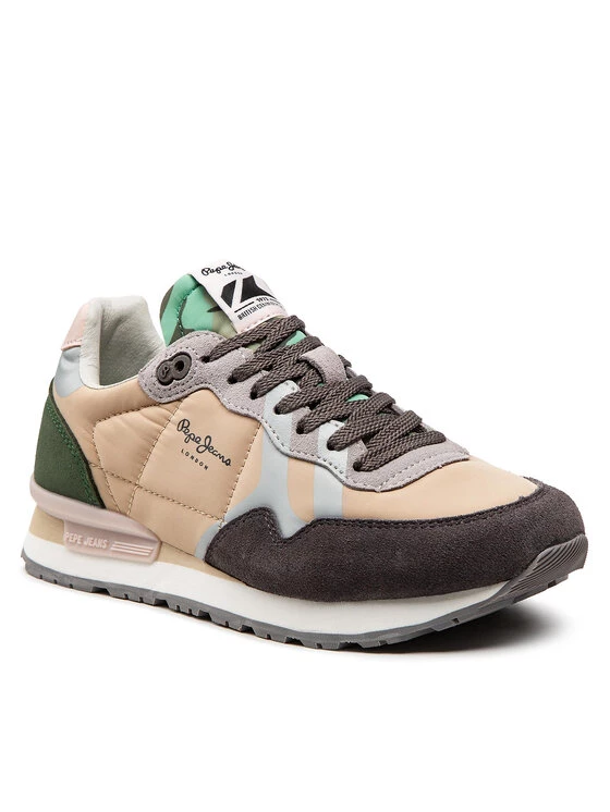 Pepe Jeans Γυναίκες Αθλητικά Britt Print Camu W PLS31386 Μπεζ 1 Pepe Jeans Γυναίκες Αθλητικά Britt Print Camu W PLS31386 Μπεζ