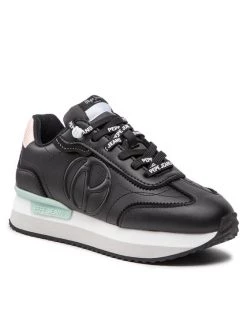 Pepe Jeans Γυναίκες Αθλητικά Rusper Grace PLS31364 Μαύρο