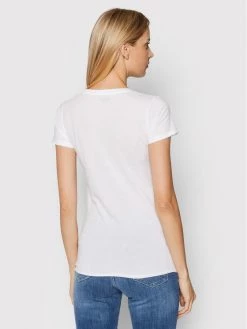 Pepe Jeans Γυναίκες T-shirts T-Shirt Dafne PL505058 Λευκό Regular Fit -Pepe Jeans Κατάστημα unnamed file 224