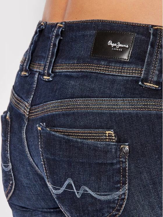 Pepe Jeans Γυναίκες Straight Leg Τζιν Venus PL204175 Σκούρο μπλε Regular Fit 4 Pepe Jeans Γυναίκες Straight Leg Τζιν Venus PL204175 Σκούρο μπλε Regular Fit - Image 4