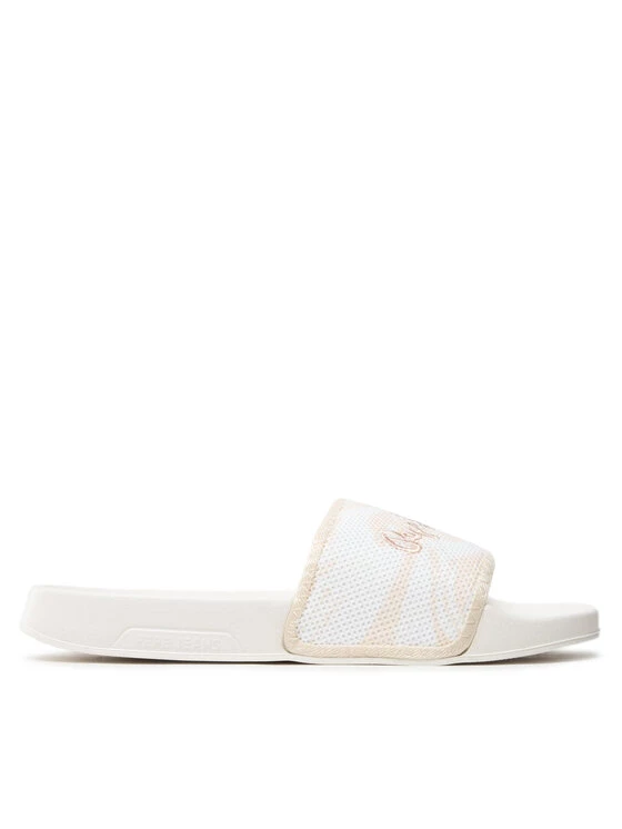 Pepe Jeans Γυναίκες Παντόφλες Slider Zebra PLS70106 Λευκό 2 Pepe Jeans Γυναίκες Παντόφλες Slider Zebra PLS70106 Λευκό - Image 2