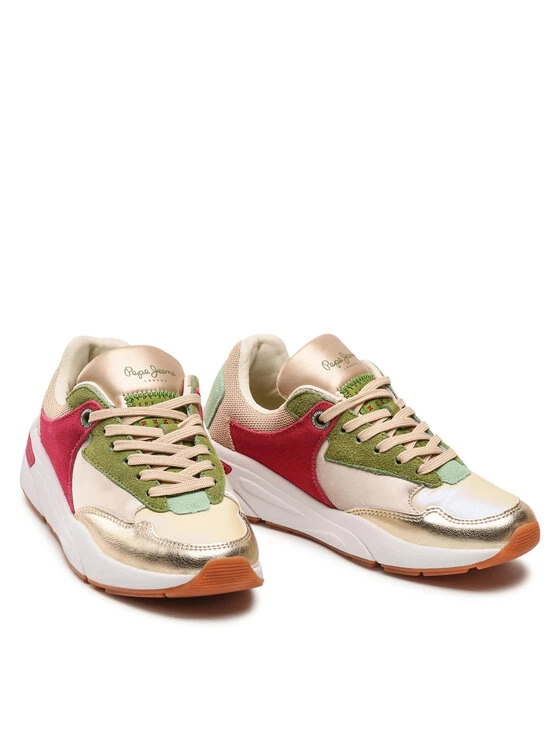 Pepe Jeans Γυναίκες Αθλητικά Arrow Colors PLS31339 Μπεζ 5 Pepe Jeans Γυναίκες Αθλητικά Arrow Colors PLS31339 Μπεζ - Image 5