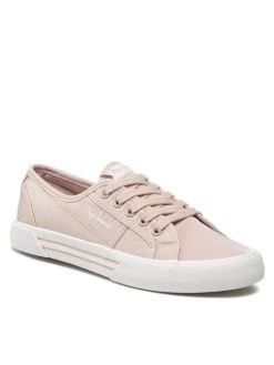 Pepe Jeans Γυναίκες Κλειστά Παπούτσια Πάνινα παπούτσια Brady W Snake PLS31291 Ροζ