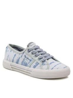 Pepe Jeans Γυναίκες Κλειστά Παπούτσια Πάνινα παπούτσια Brady W Tie Dye PLS31292 Μπλε