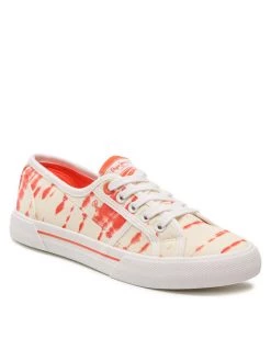 Pepe Jeans Γυναίκες Κλειστά Παπούτσια Πάνινα παπούτσια Brady W Tie Dye PLS31292 Μπεζ