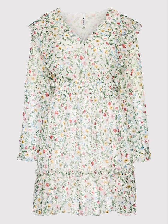 Pepe Jeans Γυναίκες Καλοκαιρινά Φορέματα Φόρεμα καλοκαιρινό Dina PL953098 Μπεζ Regular Fit 5 Pepe Jeans Γυναίκες Καλοκαιρινά Φορέματα Φόρεμα καλοκαιρινό Dina PL953098 Μπεζ Regular Fit - Image 5