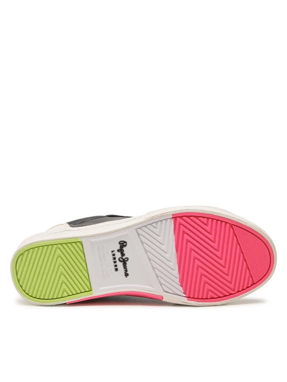 Pepe Jeans Γυναίκες Αθλητικά Kenton Vintage PLS31285 Μαύρο 4 Pepe Jeans Γυναίκες Αθλητικά Kenton Vintage PLS31285 Μαύρο - Image 4