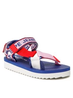 Pepe Jeans Γυναίκες Σανδάλια Pool Multi Girl PGS90178 Σκούρο μπλε