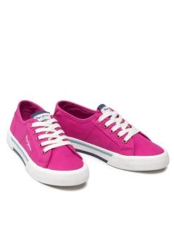 Pepe Jeans Γυναίκες Κλειστά Παπούτσια Πάνινα παπούτσια Brady Girl Basic PGS30543 Ροζ -Pepe Jeans Κατάστημα unnamed file 2431