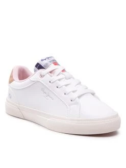 Pepe Jeans Γυναίκες Αθλητικά Kenton Classic Girl PGS30534 Λευκό