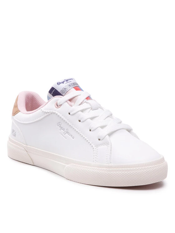 Pepe Jeans Γυναίκες Αθλητικά Kenton Classic Girl PGS30534 Λευκό 1 Pepe Jeans Γυναίκες Αθλητικά Kenton Classic Girl PGS30534 Λευκό