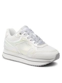 Pepe Jeans Γυναίκες Αθλητικά Rusper Iris PLS31334 Λευκό