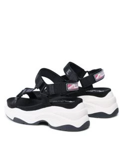 Pepe Jeans Γυναίκες Σανδάλια Grub Logo PLS90566 Μαύρο -Pepe Jeans Κατάστημα unnamed file 2489