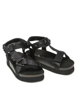 Pepe Jeans Γυναίκες Σανδάλια Oban Star PLS90563 Μαύρο -Pepe Jeans Κατάστημα unnamed file 2509