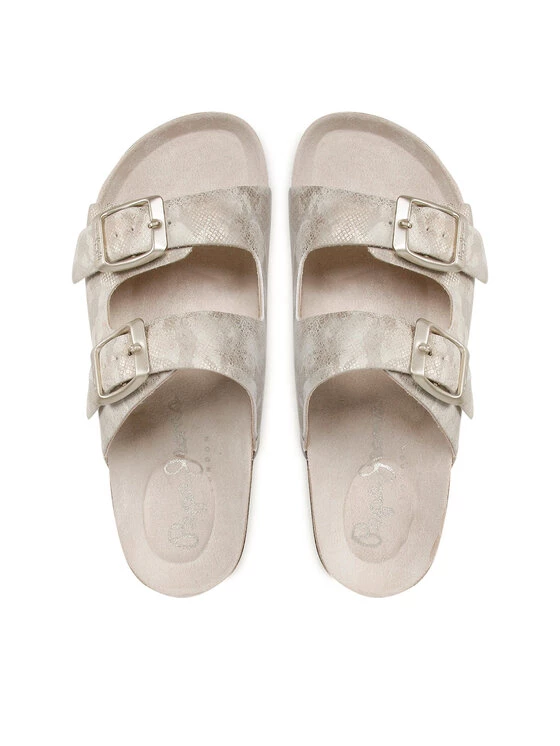 Pepe Jeans Γυναίκες Παντόφλες Oban Shine PLS90561 Μπεζ 6 Pepe Jeans Γυναίκες Παντόφλες Oban Shine PLS90561 Μπεζ - Image 6