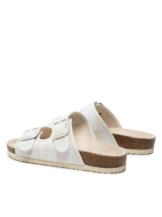 Pepe Jeans Γυναίκες Παντόφλες Oban Zebra PLS90562 Λευκό 3 Pepe Jeans Γυναίκες Παντόφλες Oban Zebra PLS90562 Λευκό - Image 3