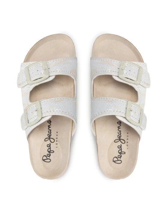 Pepe Jeans Γυναίκες Παντόφλες Oban Zebra PLS90562 Λευκό 6 Pepe Jeans Γυναίκες Παντόφλες Oban Zebra PLS90562 Λευκό - Image 6