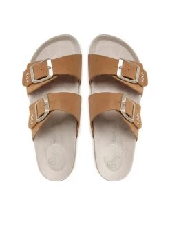 Pepe Jeans Γυναίκες Παντόφλες Oban Basic PLS90564 Καφέ -Pepe Jeans Κατάστημα unnamed file 2534