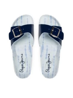 Pepe Jeans Γυναίκες Παντόφλες Oban Tie Dye PLS90558 Σκούρο μπλε -Pepe Jeans Κατάστημα unnamed file 2558