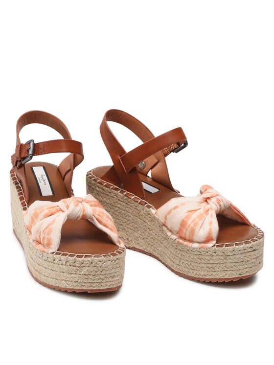 Pepe Jeans Γυναίκες Εσπαντρίγιες Witney Knot PLS90553 Καφέ 5 Pepe Jeans Γυναίκες Εσπαντρίγιες Witney Knot PLS90553 Καφέ - Image 5