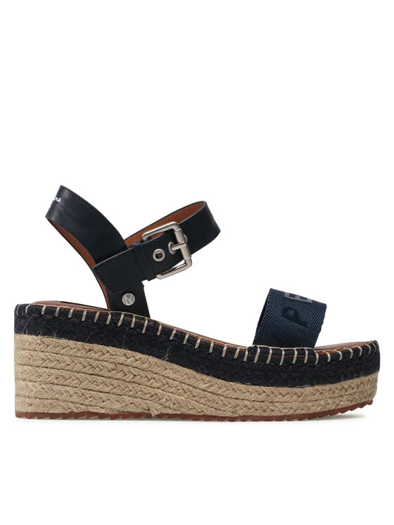 Pepe Jeans Γυναίκες Εσπαντρίγιες Witney Logo PLS90551 Σκούρο μπλε 2 Pepe Jeans Γυναίκες Εσπαντρίγιες Witney Logo PLS90551 Σκούρο μπλε - Image 2