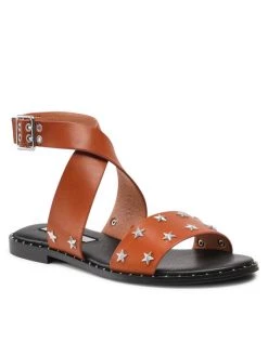 Pepe Jeans Γυναίκες Σανδάλια Hayes Star PLS90549 Καφέ