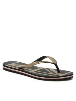 Pepe Jeans Γυναίκες Σαγιονάρες Rake Flag PLS70122 Χρυσό